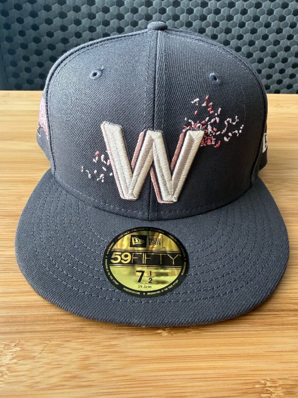 Washington Nationals 2022 City Connect New Era 59fifty fitted hat size 7.5